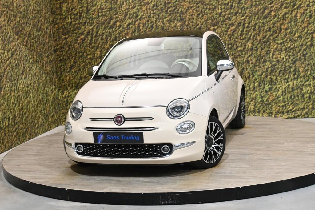 Fiat 500 1.2 Collezione | Carplay | PDC | *Uniek Beige!, Auto's, Fiat, Stof, Gebruikt, 1242 cc, 4 cilinders