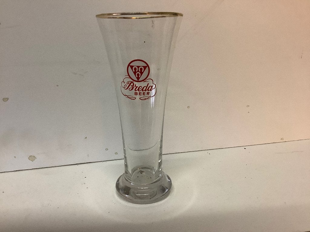 Breda beer, Verzamelen, Ophalen of Verzenden, Gebruikt, Glas of Glazen, Overige merken