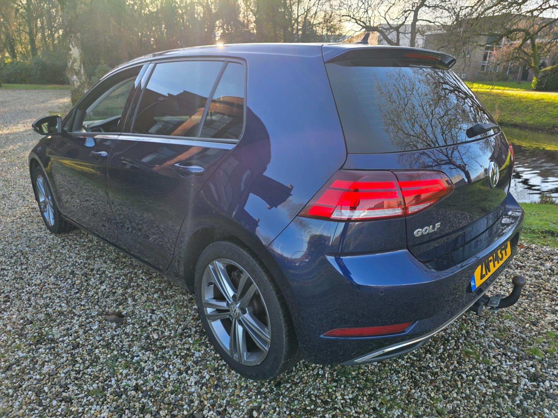 Volkswagen Golf 1.0 TSI 5-deurs R AUTOMAAT/airco/CRUISE, Gebruikt, Euro 6, 1165 kg, Blauw