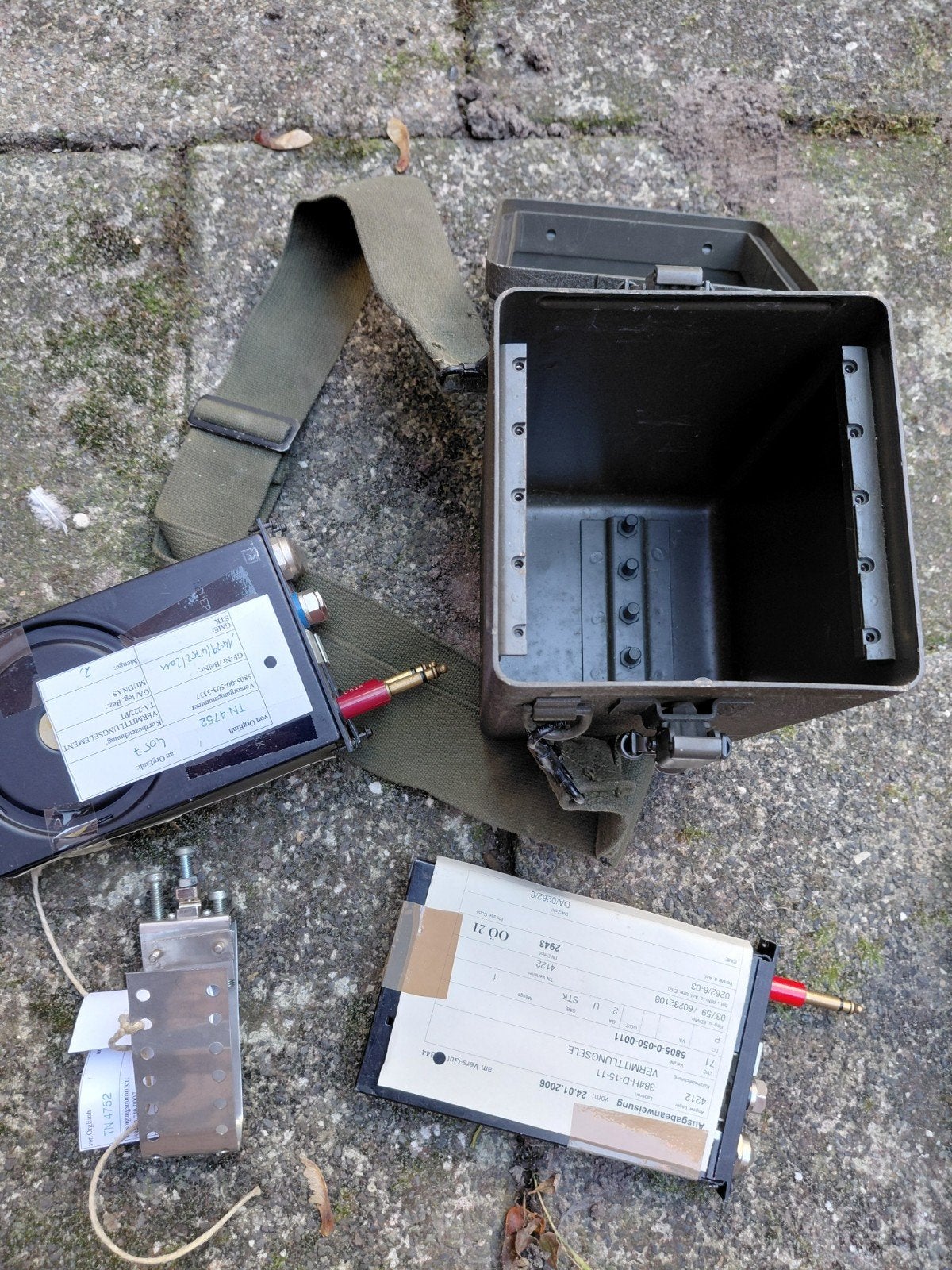 Militaire Veldtelefoonset MX-2915/PT + 2x TA-222/PT Line Pac, Verzamelen, Bundeswehr, Geen idee, Ophalen of Verzenden, Duitsland