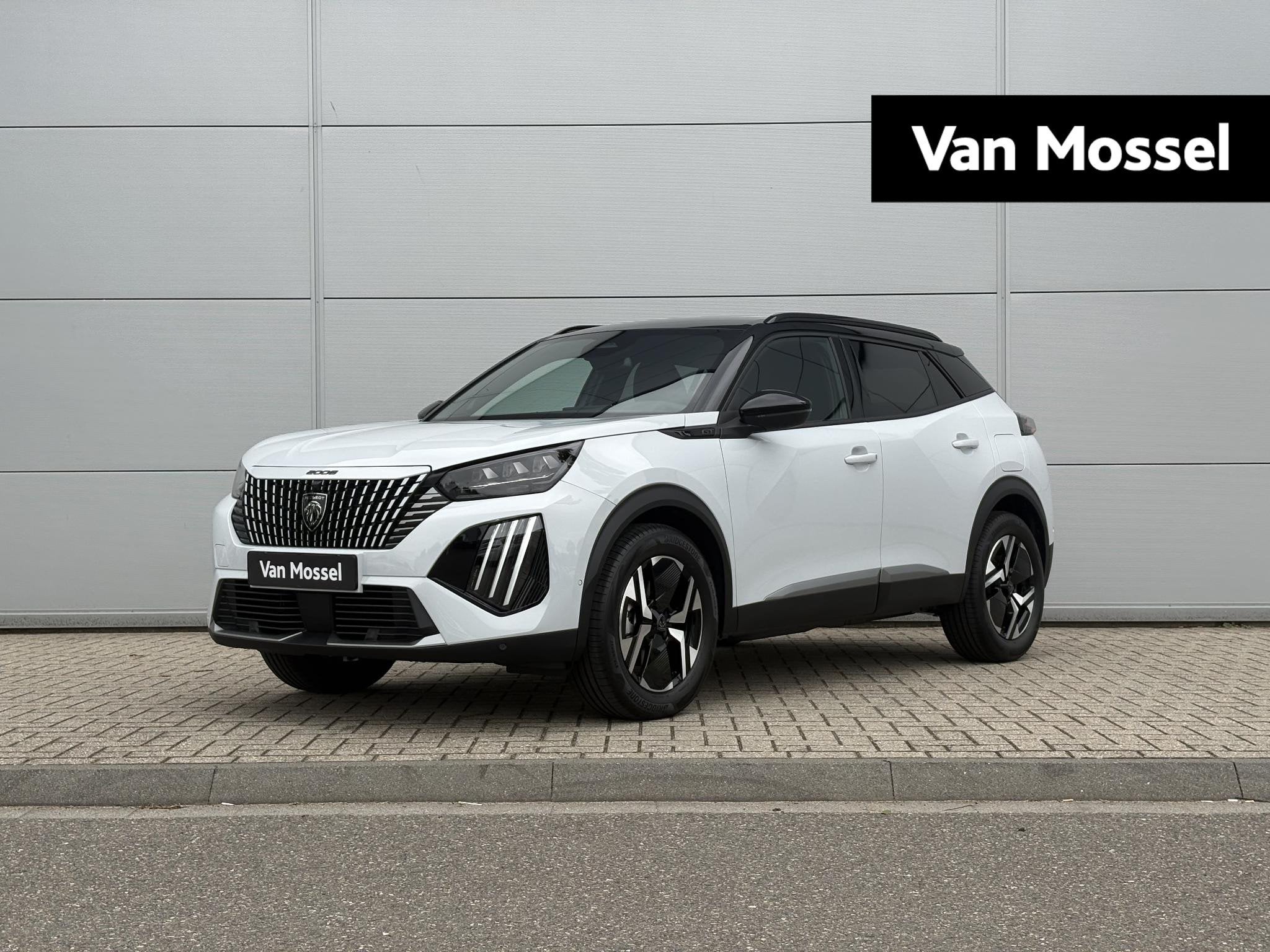 Peugeot 2008 1.2 Hybrid 145 GT | Elektrische stoelen | Adapt, 1272 kg, Euro 6, 1199 cc, Wit