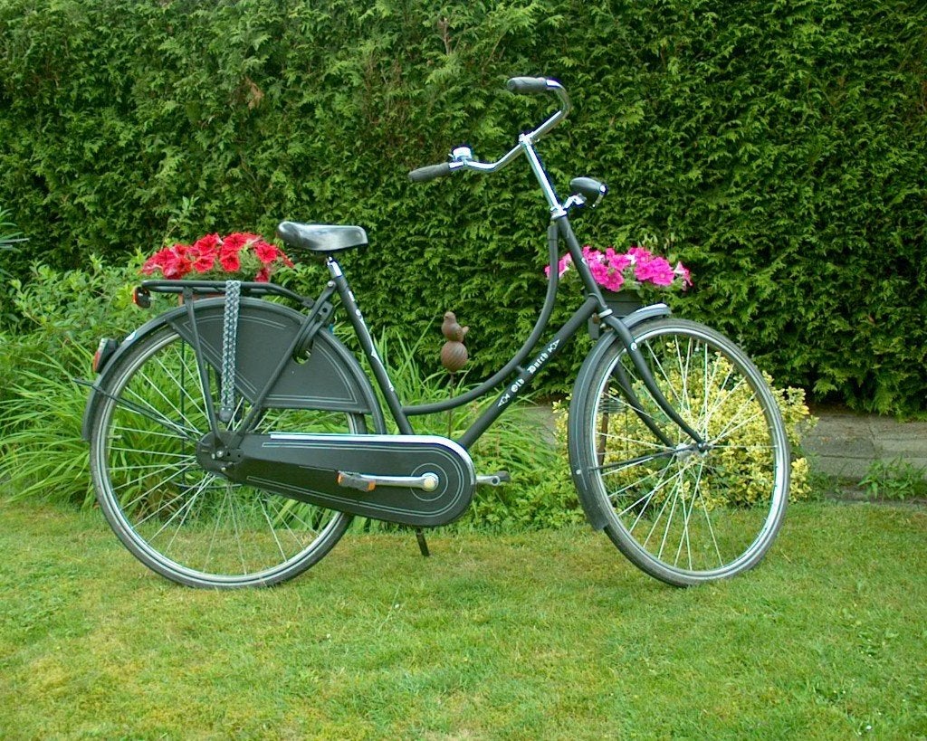 NETTE DAMESFIETS, Ophalen, Terugtraprem, Gebruikt, Batavus