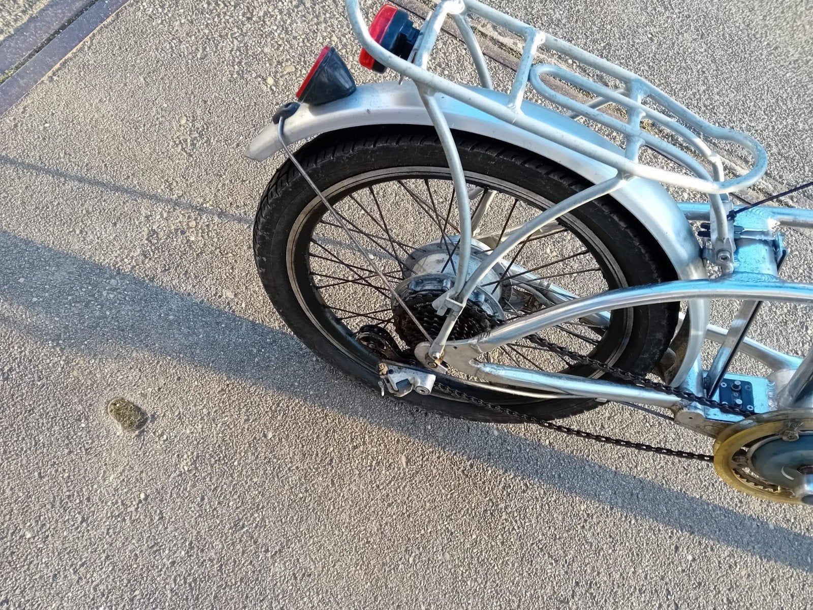 Elektrische vouwfiets 20 Inch, 7 versnelling, Minder dan 47 cm, Ophalen of Verzenden, Gebruikt, Minder dan 30 km per accu