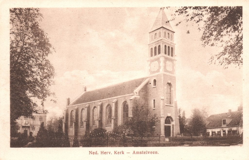 Amstelveen, Ned. Herv. Kerk  131562, Verzenden, Ongelopen, Noord-Holland
