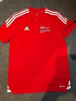 Sportshirt Adidas, Maat 48/50 (M), Ophalen of Verzenden, Zo goed als nieuw, Adidas