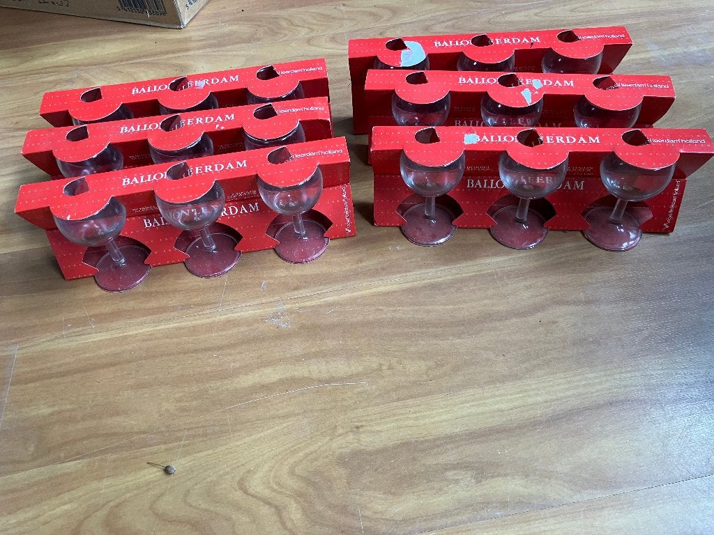 18 borrelglazen (nieuw), Ophalen of Verzenden, Nieuw, Overige typen