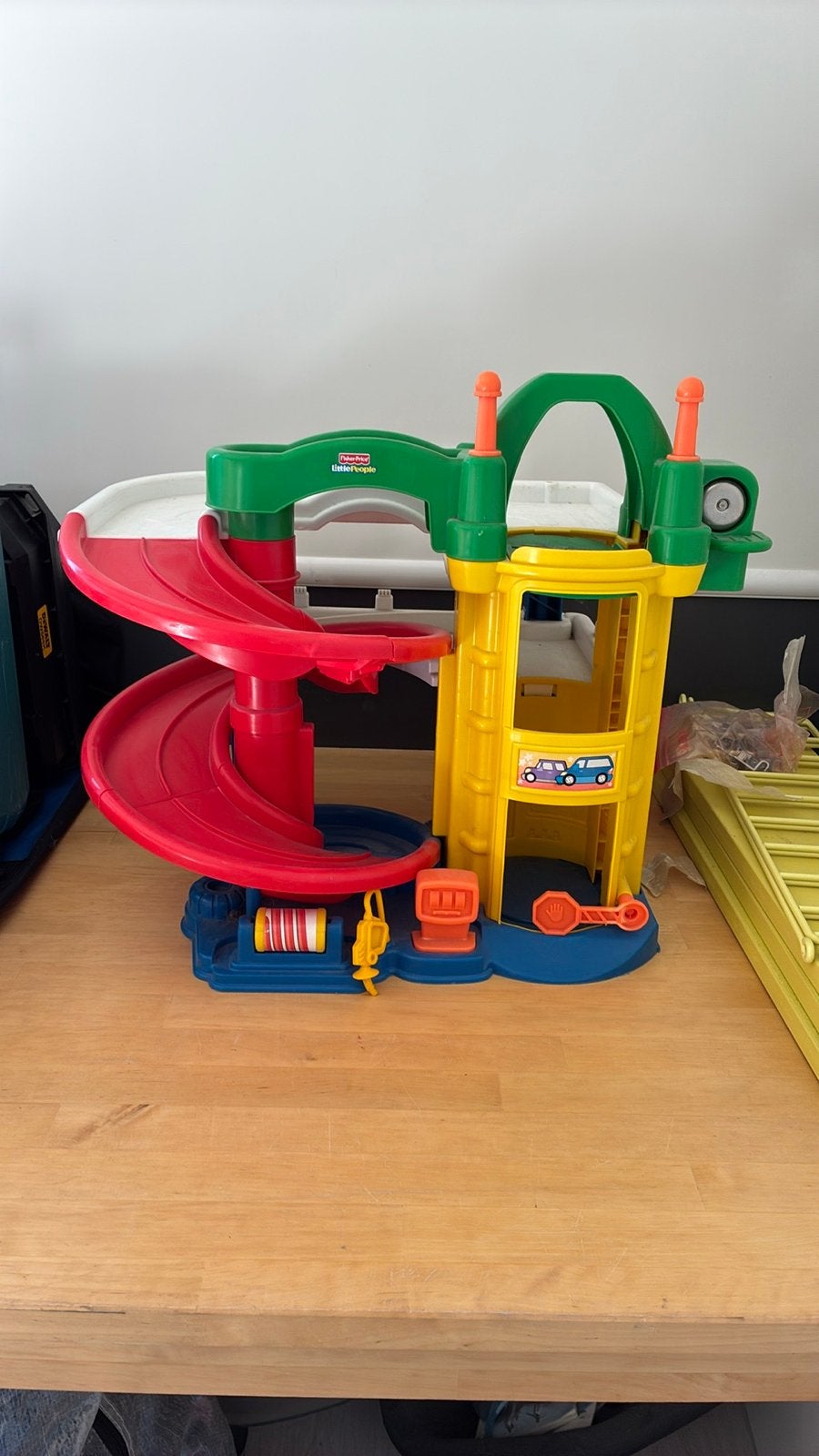 Fisher-Price Little People Garage Speelset, Ophalen, Gebruikt, Speelset