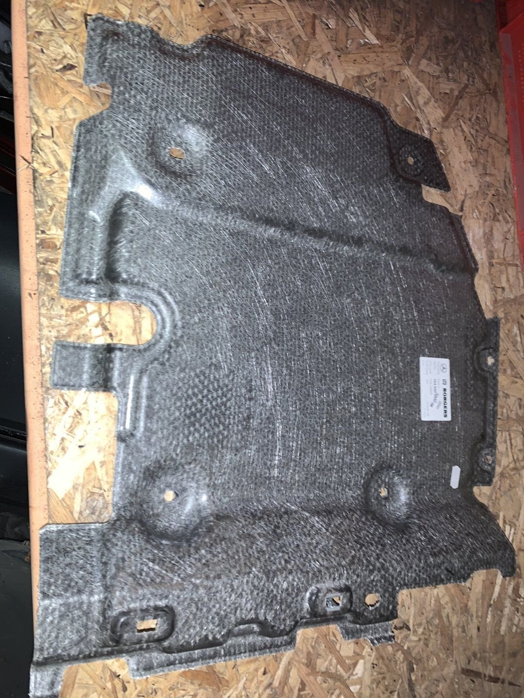 Mercedes-Benz ML W164 chassis cover A1646800823, Auto-onderdelen, Interieur en Bekleding, Gebruikt, -, Ophalen of Verzenden, -