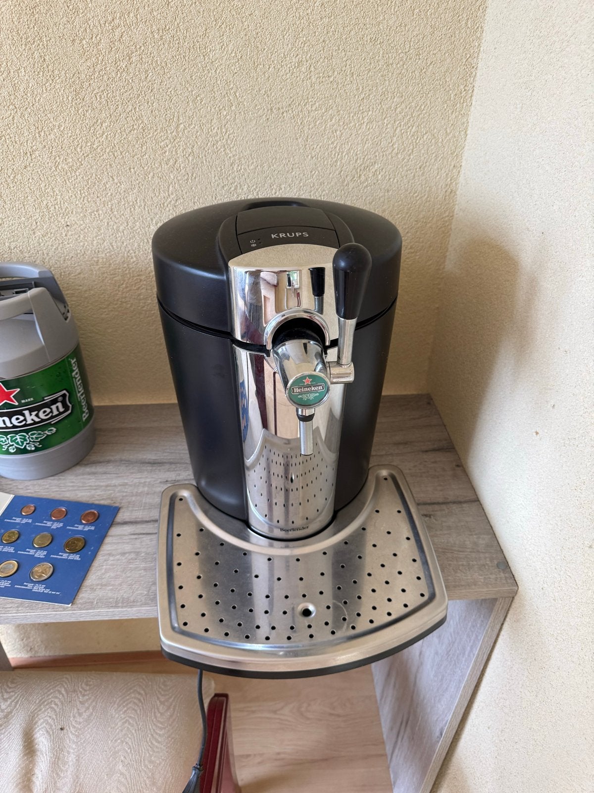Krups The Sub Compact Heineken thuistap, Ophalen, Gebruikt, Krups