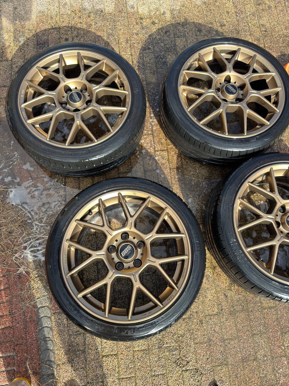 BBS XR matt bronze 5x120, Ophalen, BMW