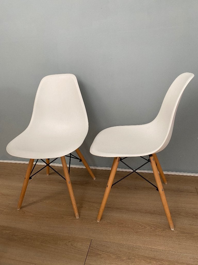 Kuipstoelen, Huis en Inrichting, Ophalen, Kunststof, Gebruikt, Twee