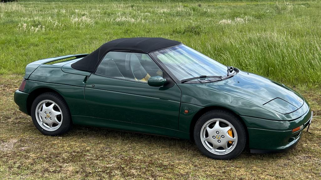 Lotus Elan M100 SE, 1.6 Turbo, 1991,  British Racing Green, Auto's, Lotus, Particulier, Elan, Alarm, Bluetooth, Elektrische buitenspiegels