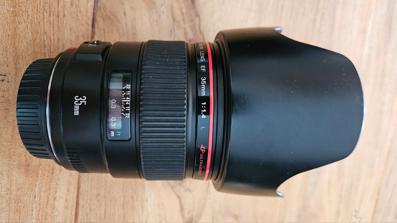 Canon 35mm f/1.4 USM, Audio, Tv en Foto, Fotografie | Lenzen en Objectieven, Ophalen of Verzenden, Groothoeklens