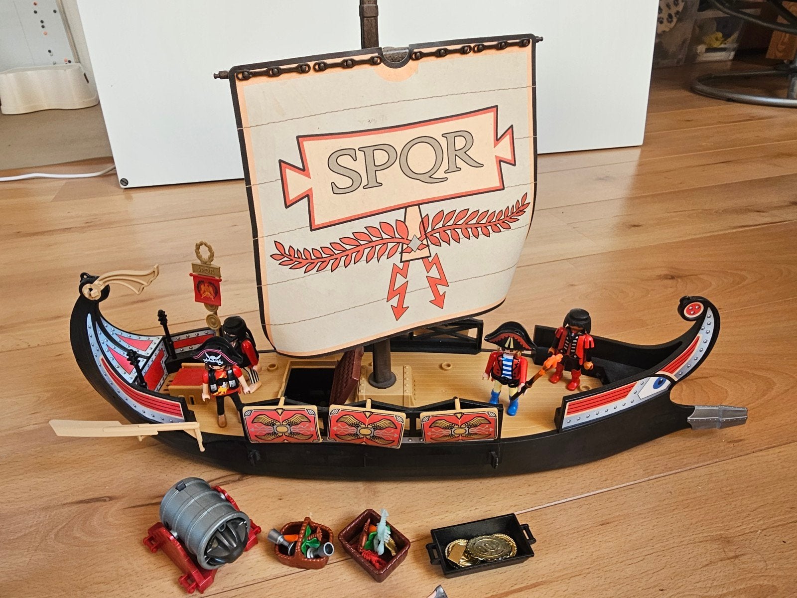 Playmobil 5390 Piratenschip, Ophalen, Gebruikt
