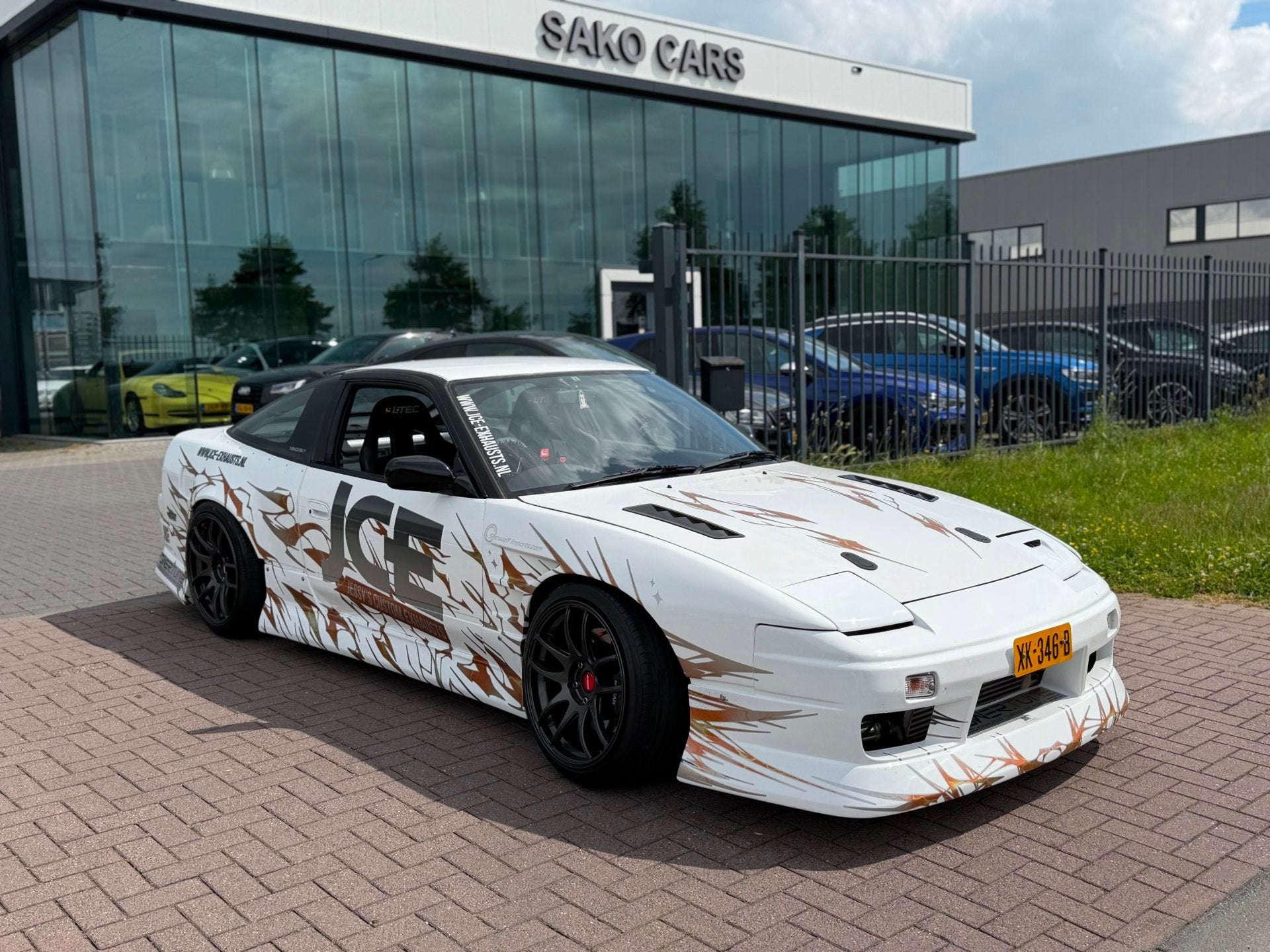 Nissan 200 SX Nissan 200SX S13 Drift Car – 510HP Built SR2, Auto's, 1998 cc, Gebruikt, Zwart, 4 cilinders