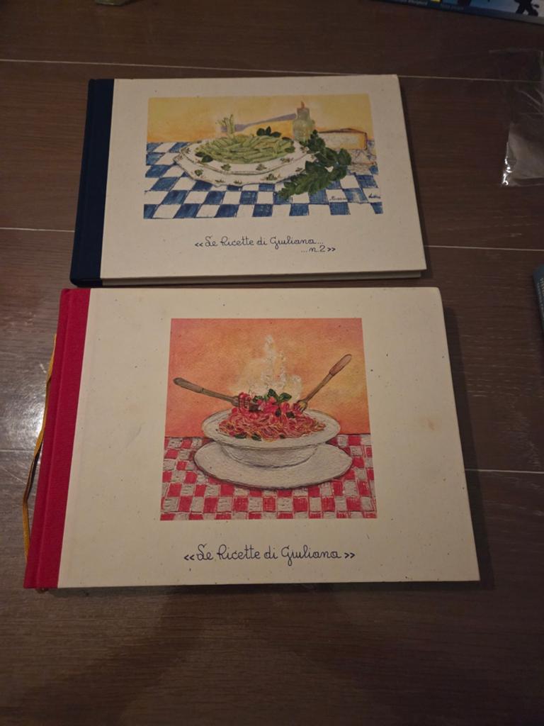 Le Ricette di Giuliana - Italiaanse kookboeken (2 stuks), Boeken, Kookboeken, Ophalen of Verzenden, Hoofdgerechten, Giuliana, Italië