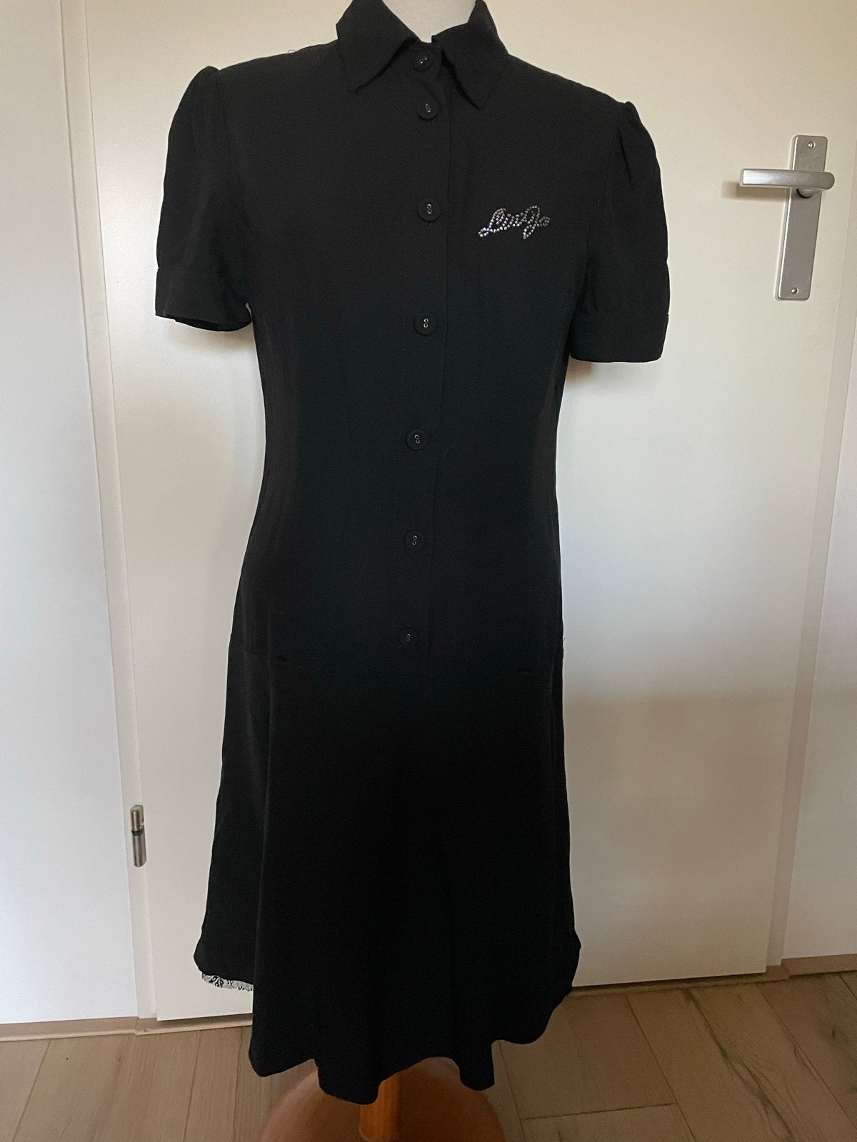 Liu Jo jurk zwart maat 36, Kleding | Dames, Verzenden, Zo goed als nieuw, Maat 36 (S), Zwart