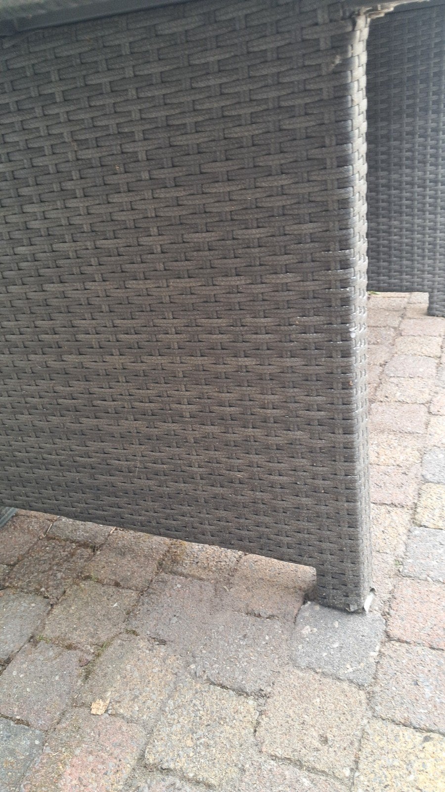 Foto 3 van Tuintafel met glazen blad – 150 x 80 cm