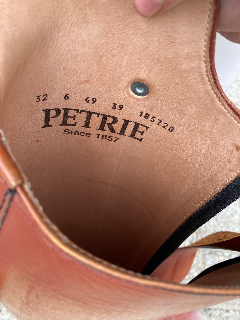 Laarzen Petri cognac kleur dressuur!, Gebruikt, Dressuur, Ophalen of Verzenden, Bruin