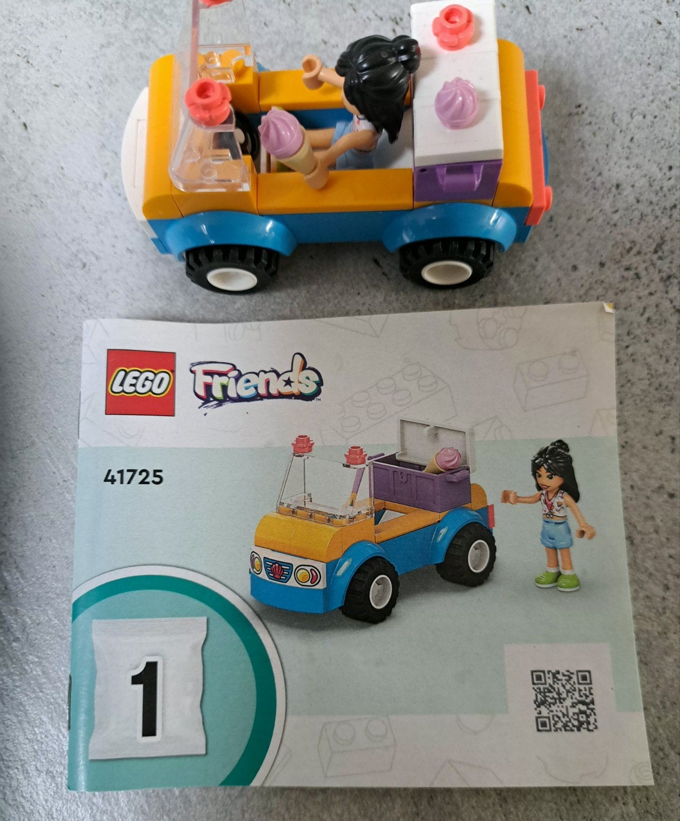 LEGO Friends 41725 Strandbuggy met ijsje, Kinderen en Baby's, Speelgoed | Duplo en Lego, Compleet, Lego, Friends, Ophalen of Verzenden