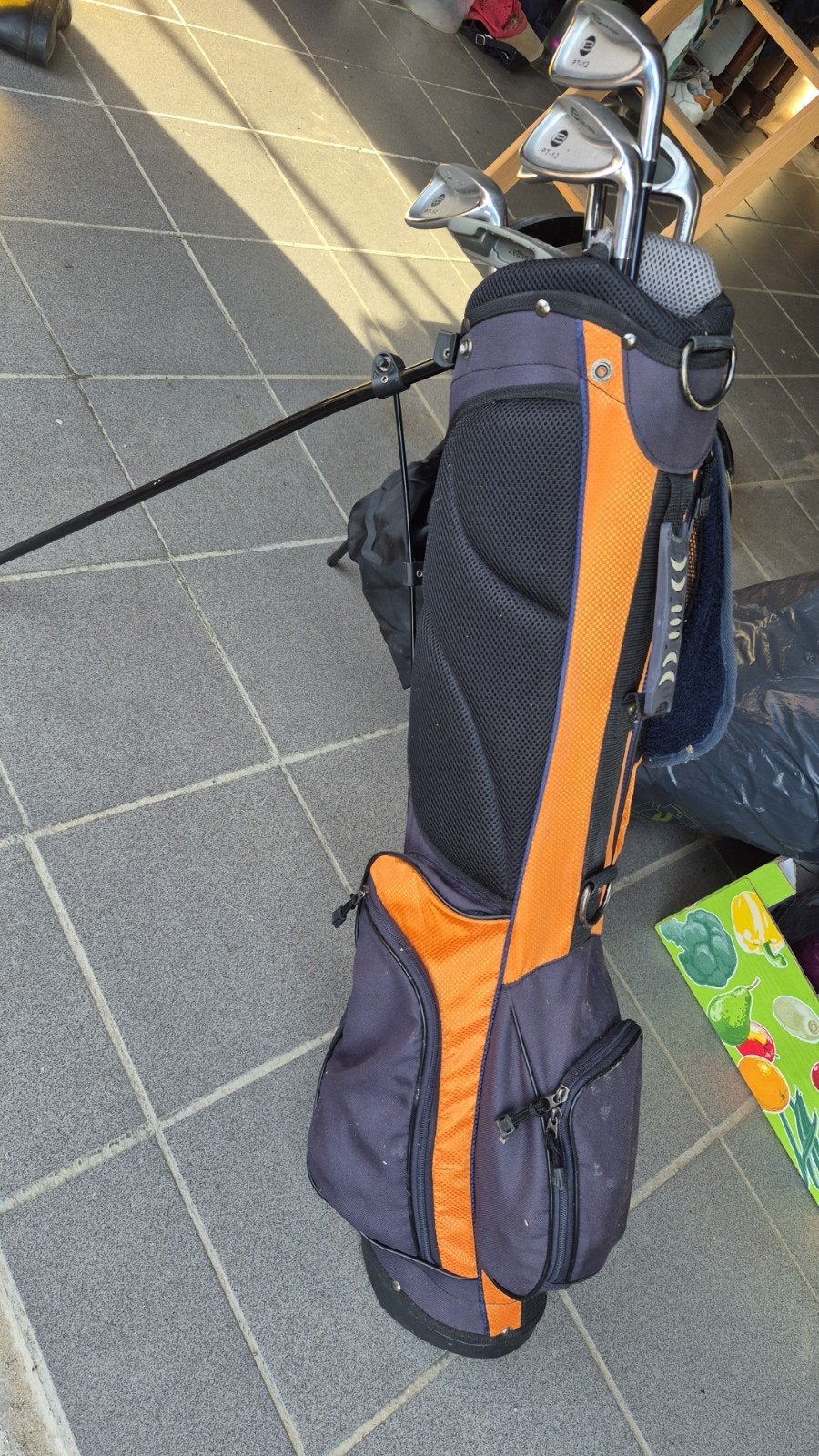golf set oranje, Sport en Fitness, Ophalen, Zo goed als nieuw, Set, Overige merken
