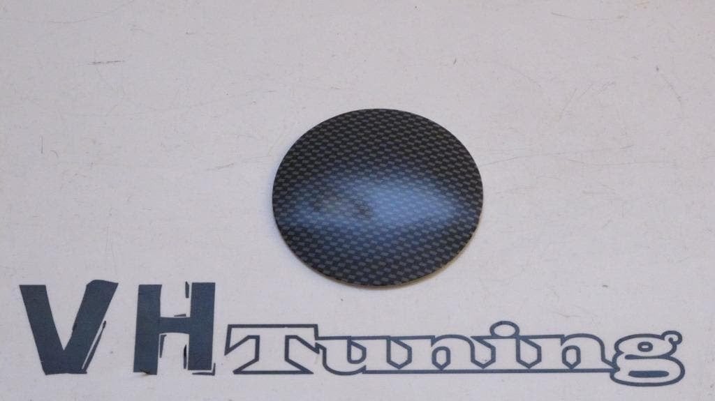 3D logo carbon zelfklevend 70mm, Auto diversen, Tuning en Styling, Ophalen of Verzenden