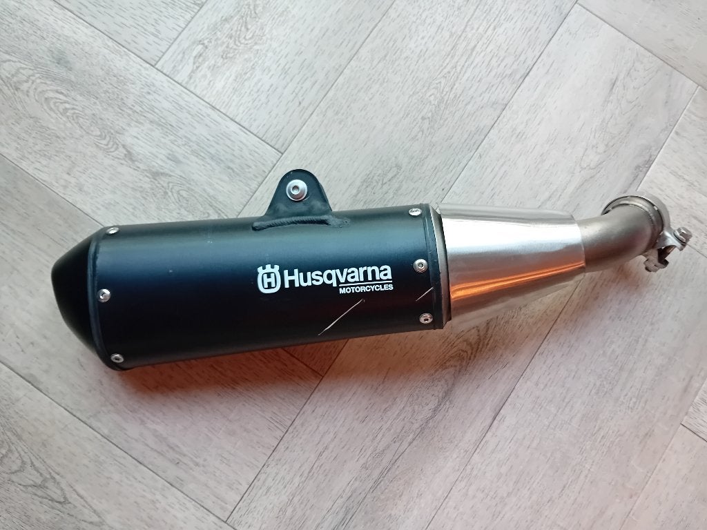 Uitlaat demper husqvarna 401, Ophalen, Gebruikt
