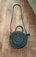 Nieuwe rieten tas, Ophalen of Verzenden, Nieuw, Schoudertasje