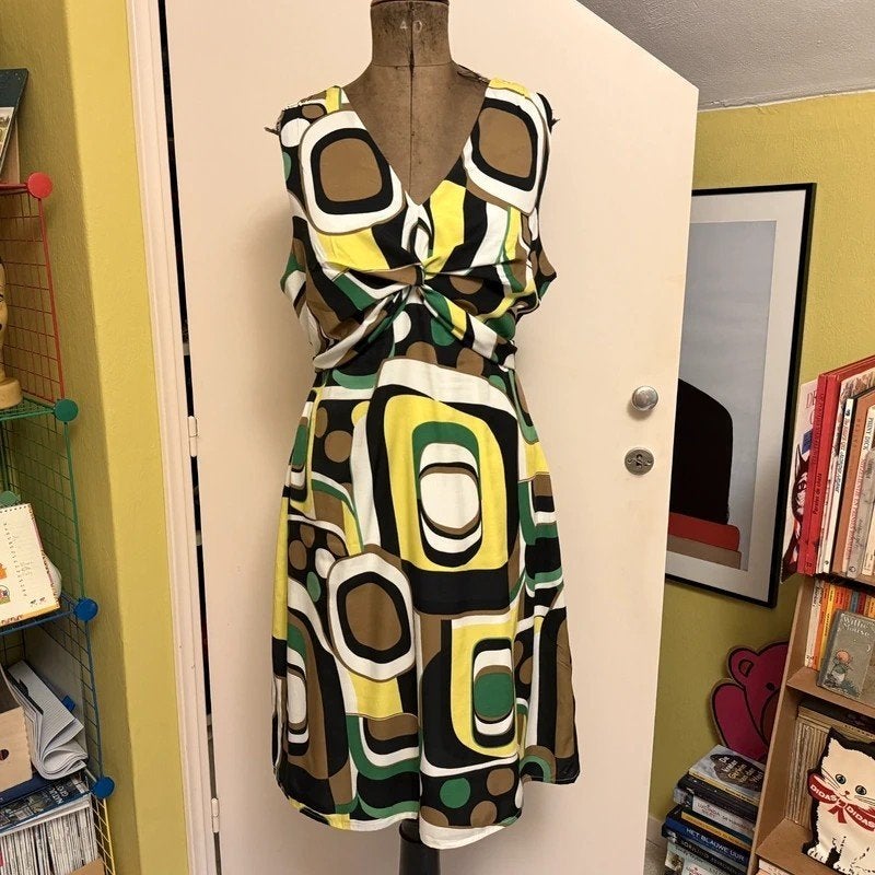 LIV jurk Mt 42, Kleding | Dames, Jurken, Maat 42/44 (L), Zo goed als nieuw, Knielengte, LIV
