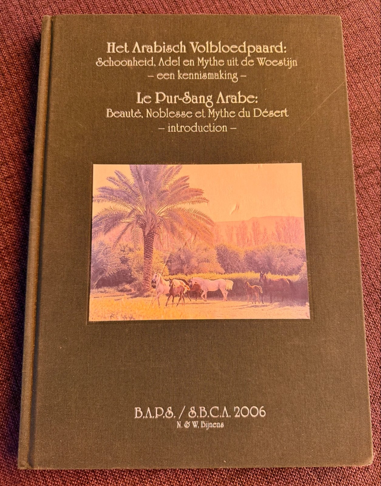 Boek: Het Arabisch Volbloedpaard - Schoonheid, Adel en Mythe, Ophalen of Verzenden, Gelezen