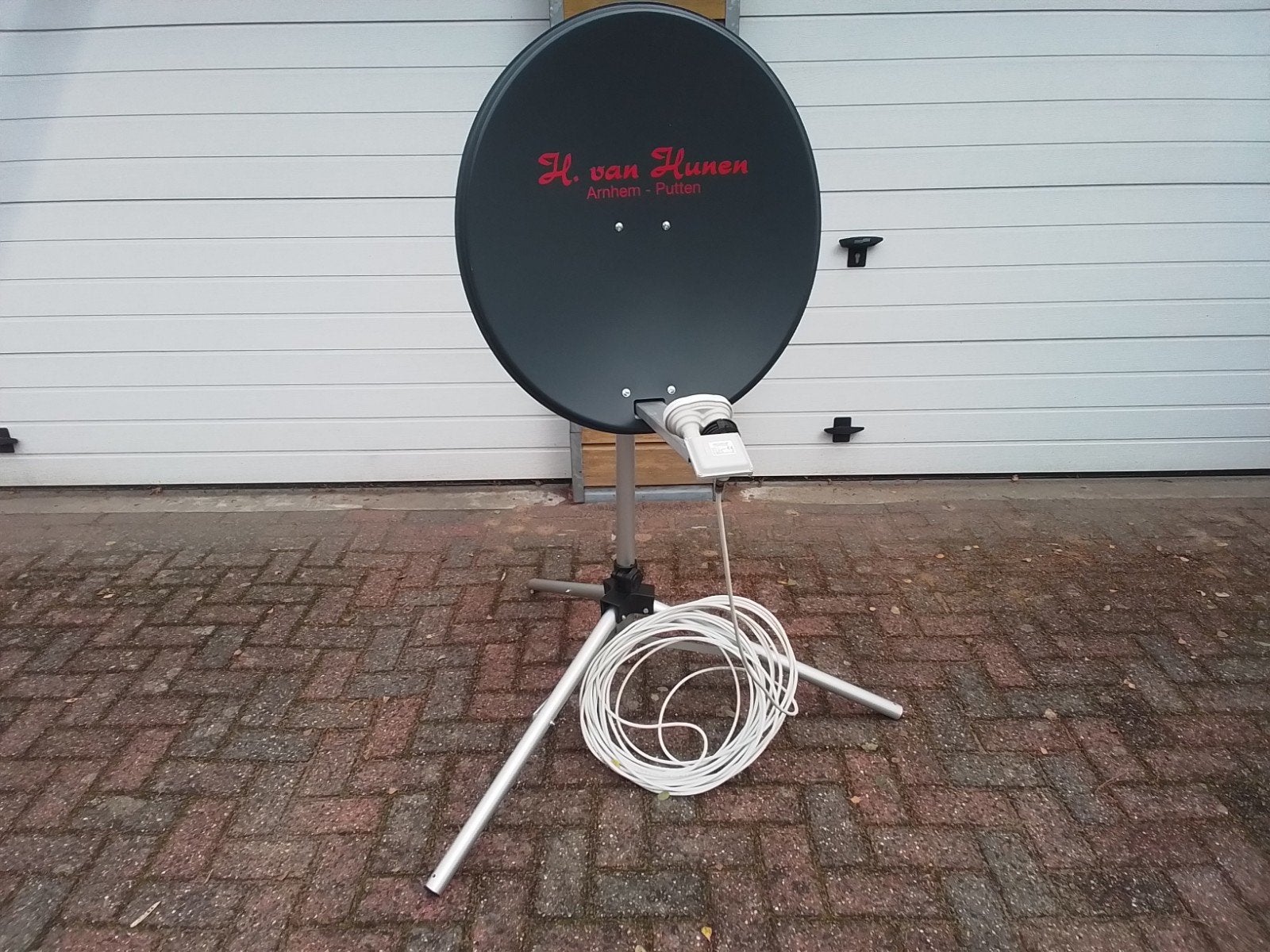 Satelliet Schotel als Nieuw met standaard., Ophalen, Zo goed als nieuw, Overige merken