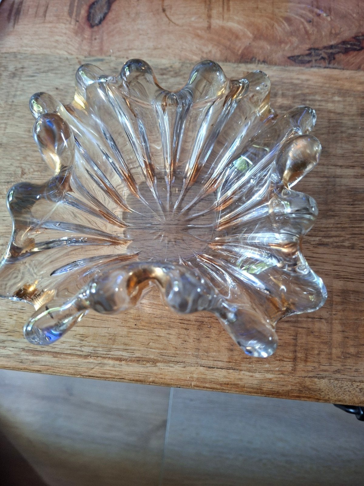 mooi glazen schaaltje, Ophalen of Verzenden