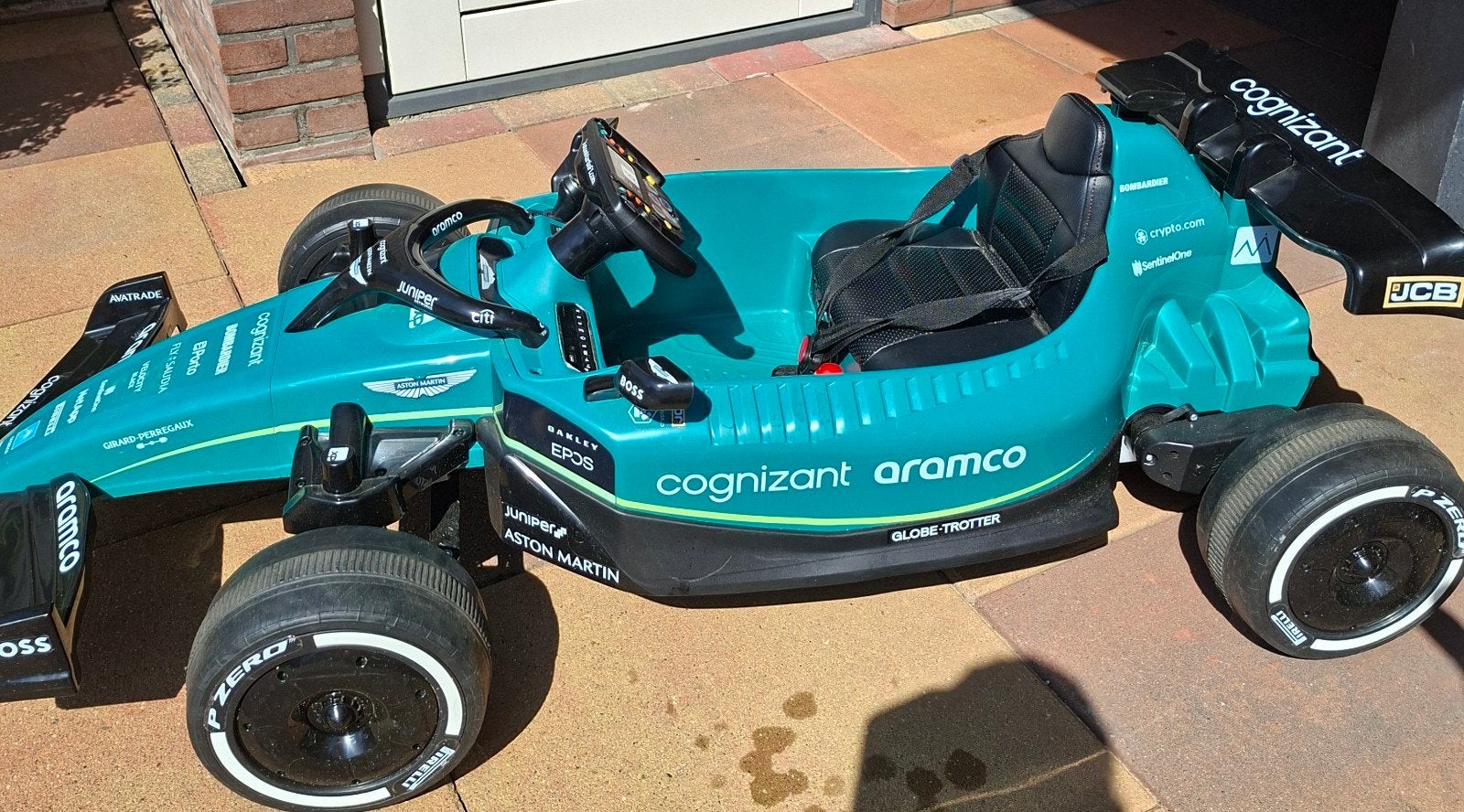 Aston Martin F1 elektrische kinderauto, Ophalen, Zo goed als nieuw