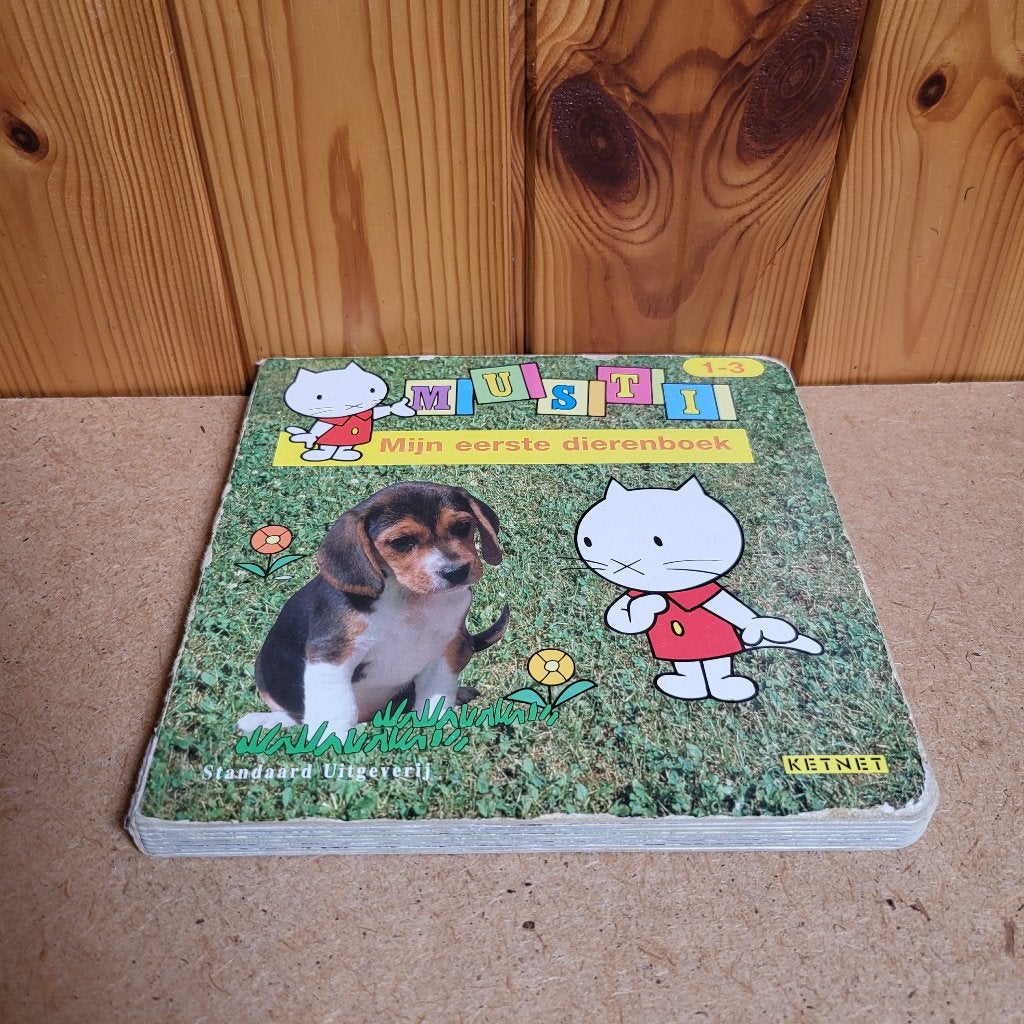 Kinderboek: Musti - mijn eerste dierenboek, Ophalen, Gelezen, 1 tot 2 jaar