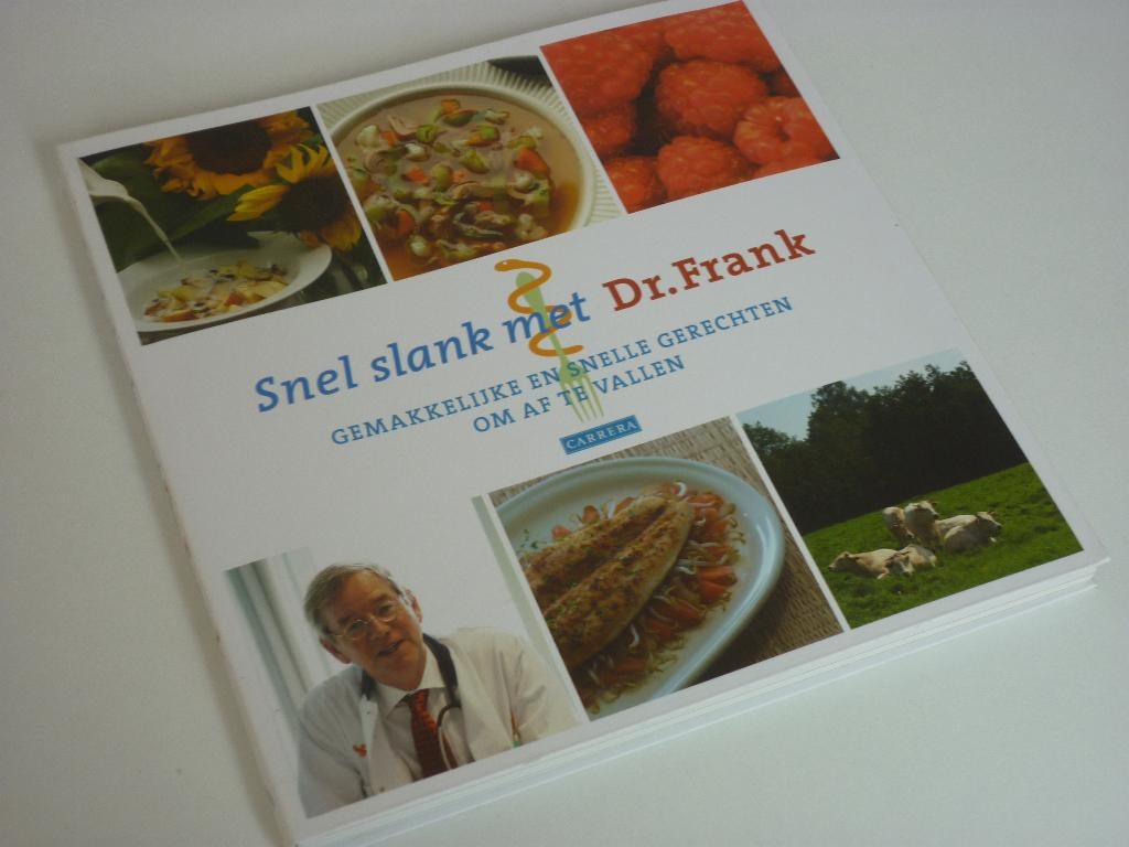 Snel slank met Dr. Frank, Boeken, Gezondheid, Dieet en Voeding, Ophalen of Verzenden, Gelezen