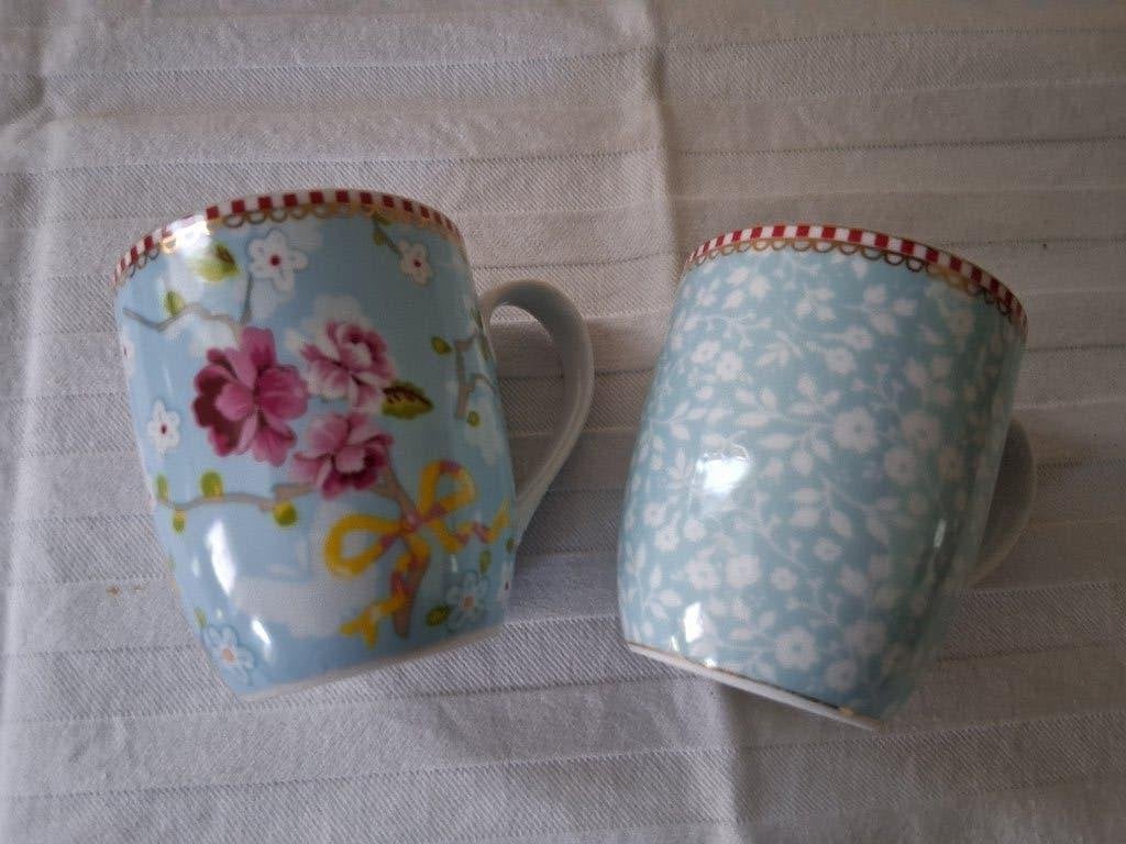 PIP mokjes Floral Chinese roos en blue *eureka*, Pip Studio, Ophalen of Verzenden, Zo goed als nieuw, Overige stijlen
