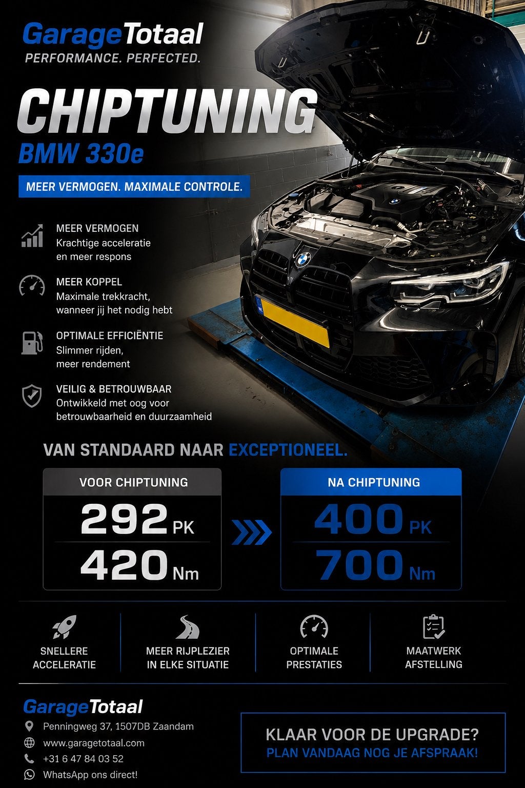 ChipTuning, Garantie, Overige werkzaamheden