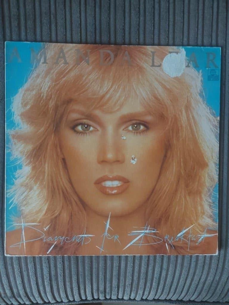 LP Amanda Lear / Diamonds for breakfast (1980), Cd's en Dvd's, LP, Gebruikt, Pop, Ophalen of Verzenden