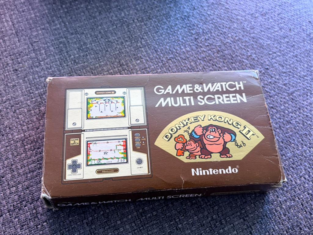 Nintendo Game & Watch Donkey Kong II, Avontuur en Actie, 1 speler, Ophalen of Verzenden, Zo goed als nieuw