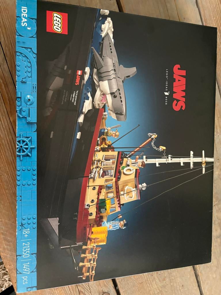 LEGO Ideas Jaws 21350 - Compleet met doos, Ophalen, Lego, Compleet, Complete set