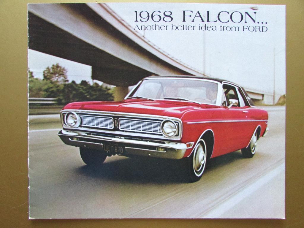 1968 Ford Falcon brochure, Engels, Boeken, Auto's | Folders en Tijdschriften, Zo goed als nieuw, Ford, Ophalen of Verzenden