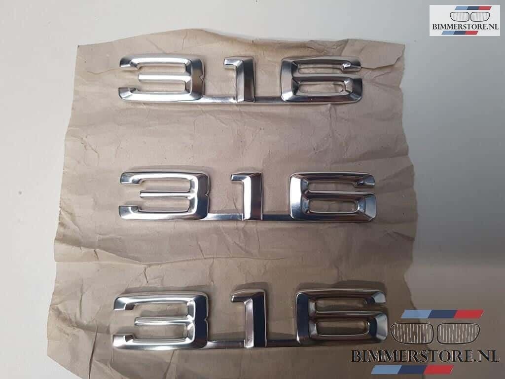 BMW E21 '316' embleem logo kofferklep 51141869970 5114183548, -, -, Nieuw, Ophalen of Verzenden