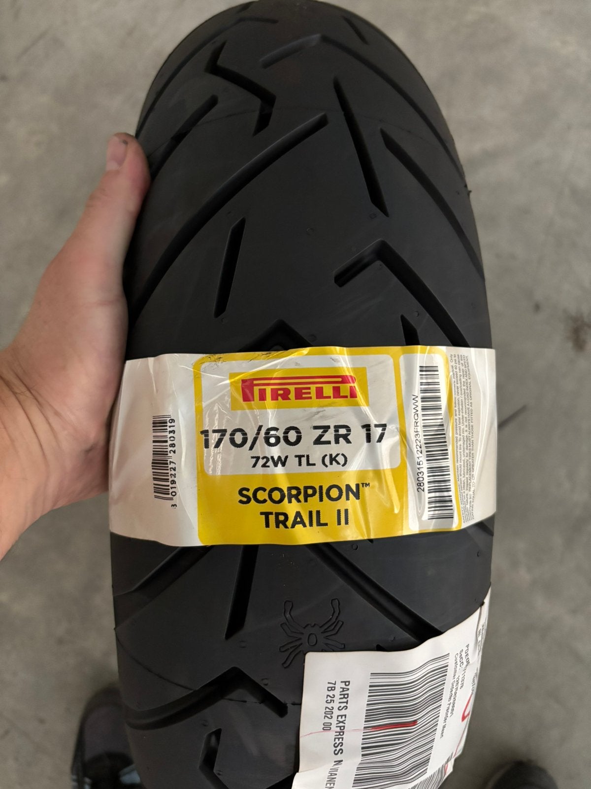 Pirelli Scorpion trail 2 ( k ) 170/60-17, Italie, 1@2.nl, Nieuw, Ophalen of Verzenden