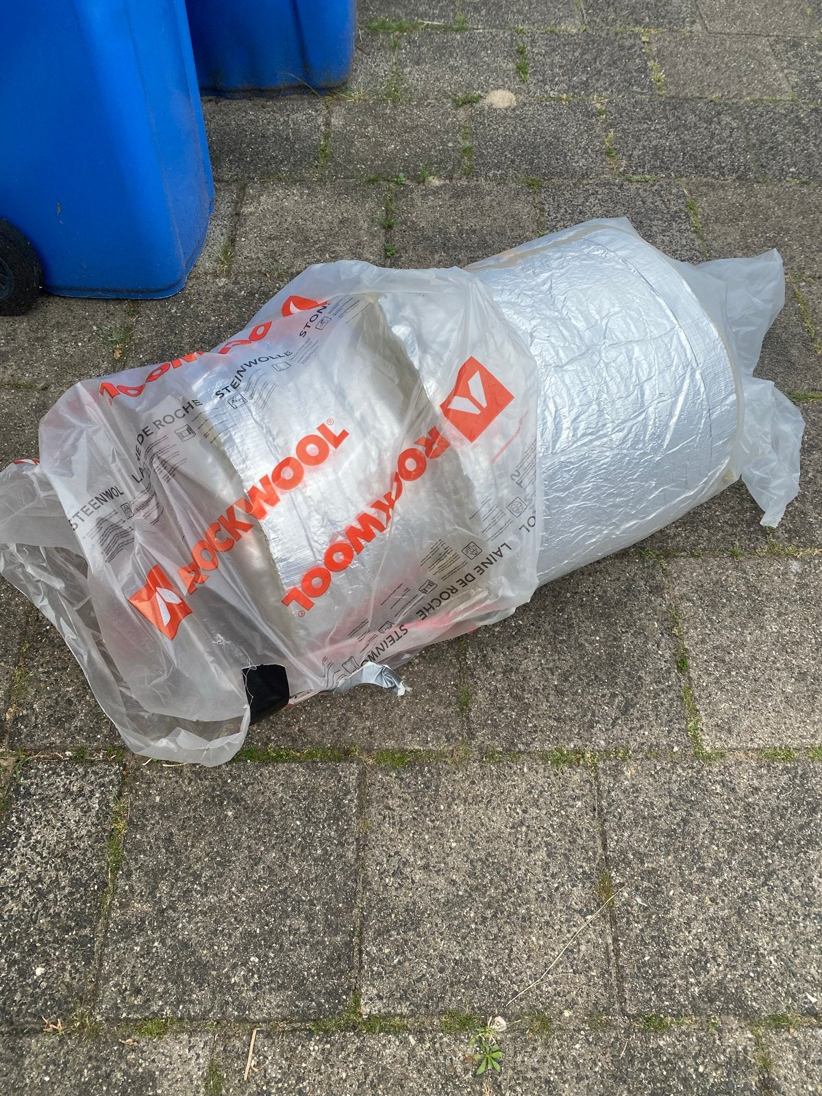 Rockwool steenwol isolatie (klein stukje gebruikt), Ophalen, Gebruikt, 12 cm of meer, Steenwol