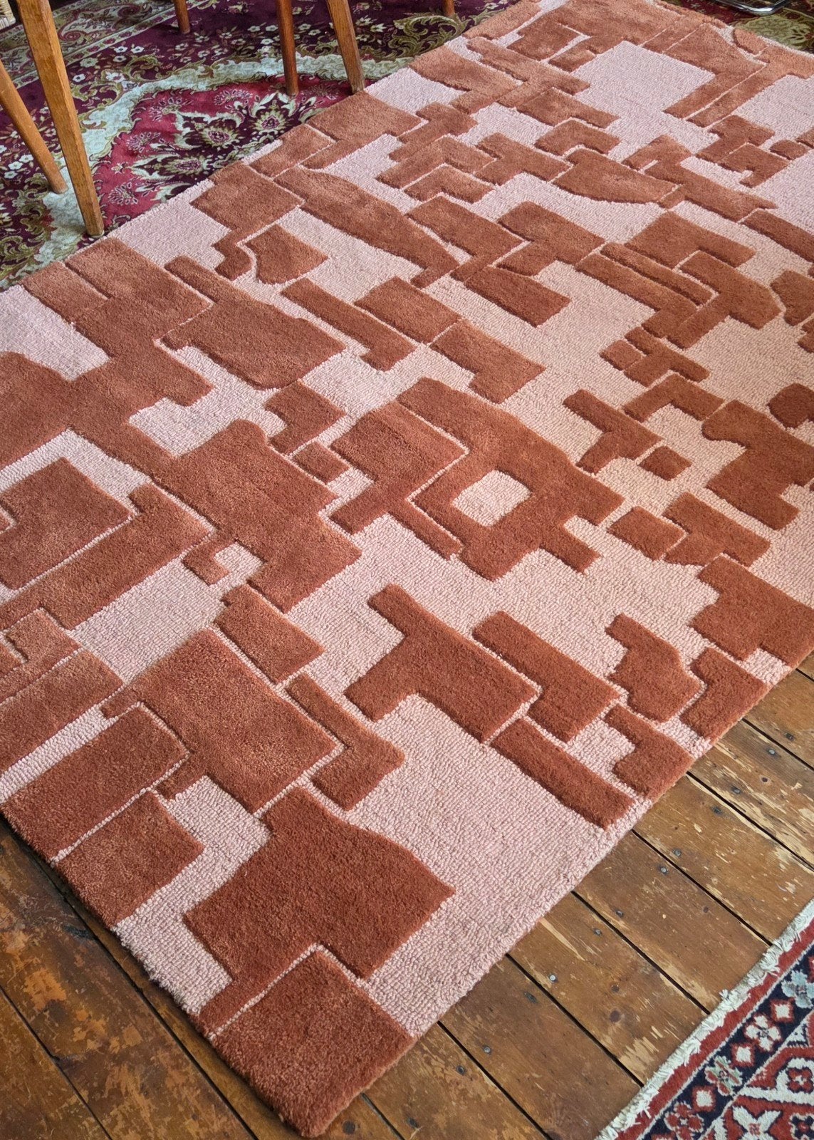 Vloerkleed Delhi Karwei 160x230 - Zo goed als nieuw, Ophalen, 150 tot 200 cm, 200 cm of meer, Zo goed als nieuw