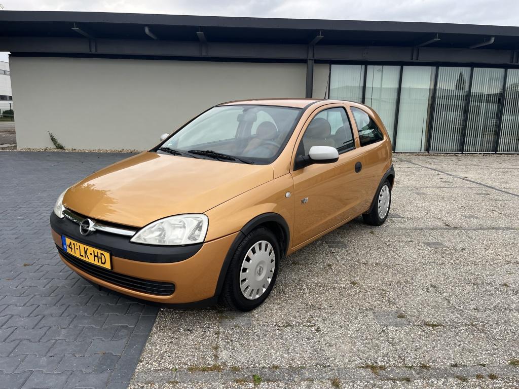 Opel Corsa 1.2-16V Njoy Elektr pakket APK (bj 2003), Voorwielaandrijving, Gebruikt, 31 €/maand, Bedrijf