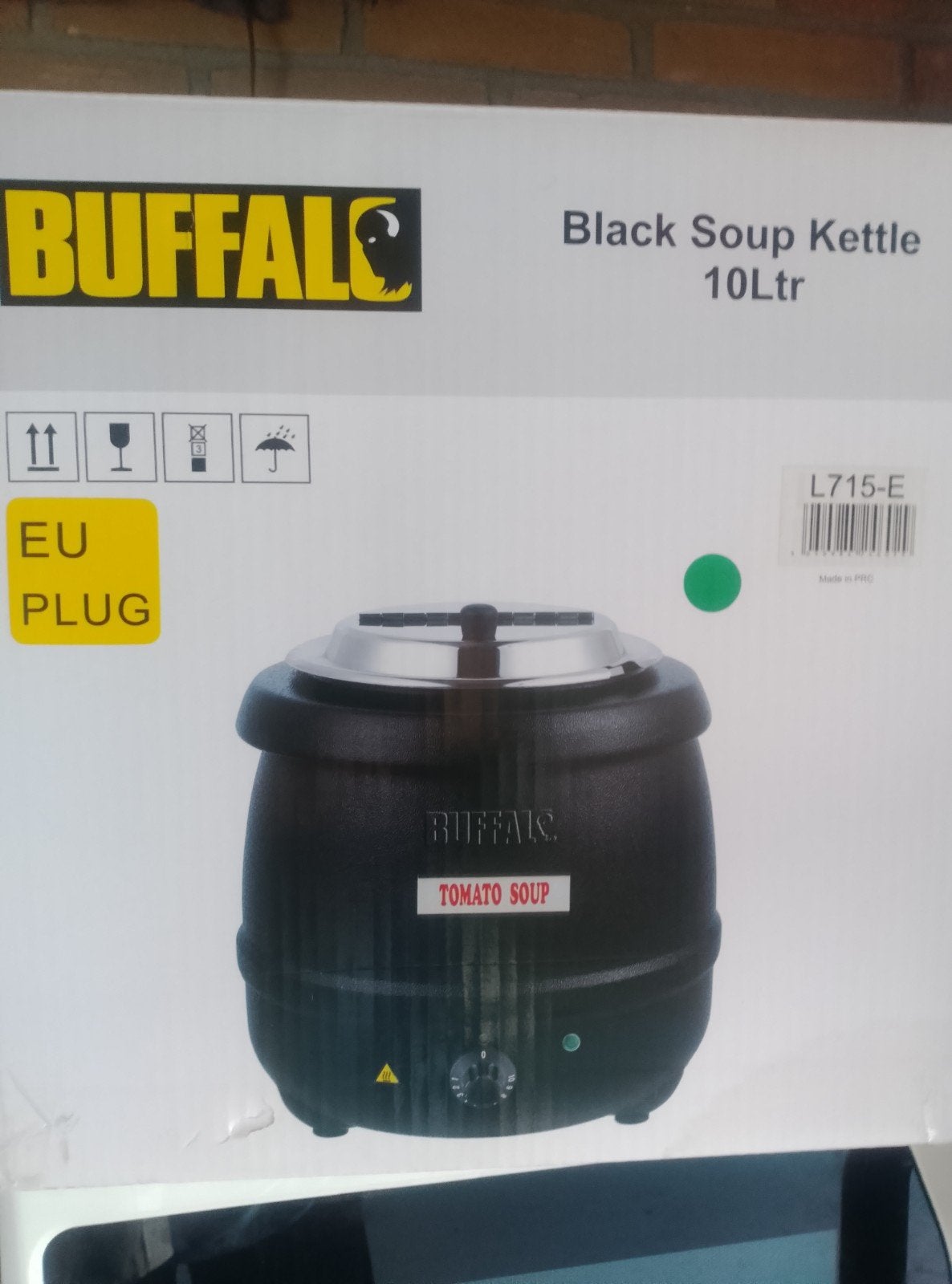 Buffalo Zwarte Soepketel 10L -, Ophalen, Gebruikt