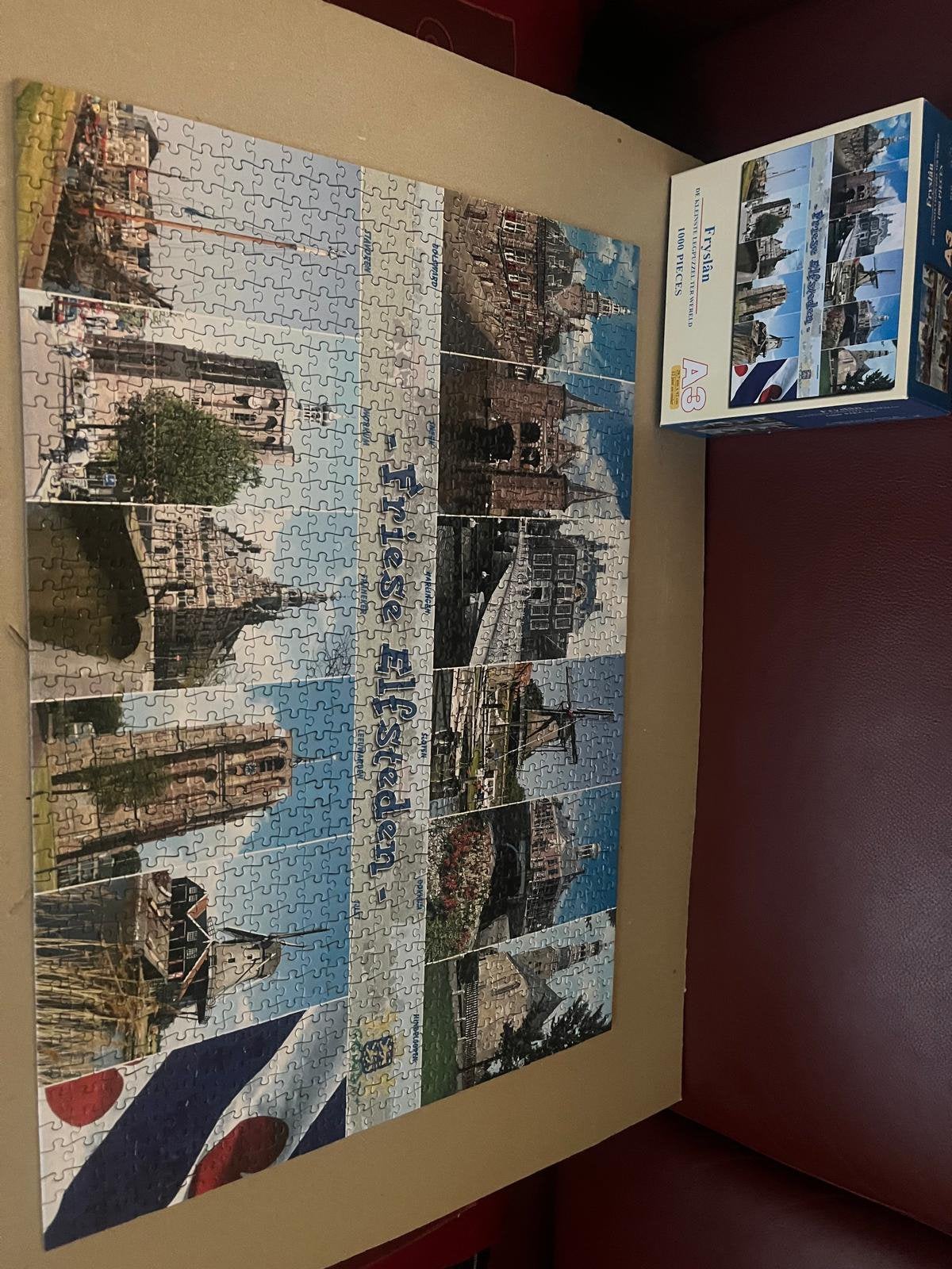 Friesland puzzel, Ophalen of Verzenden, Minder dan 500 stukjes