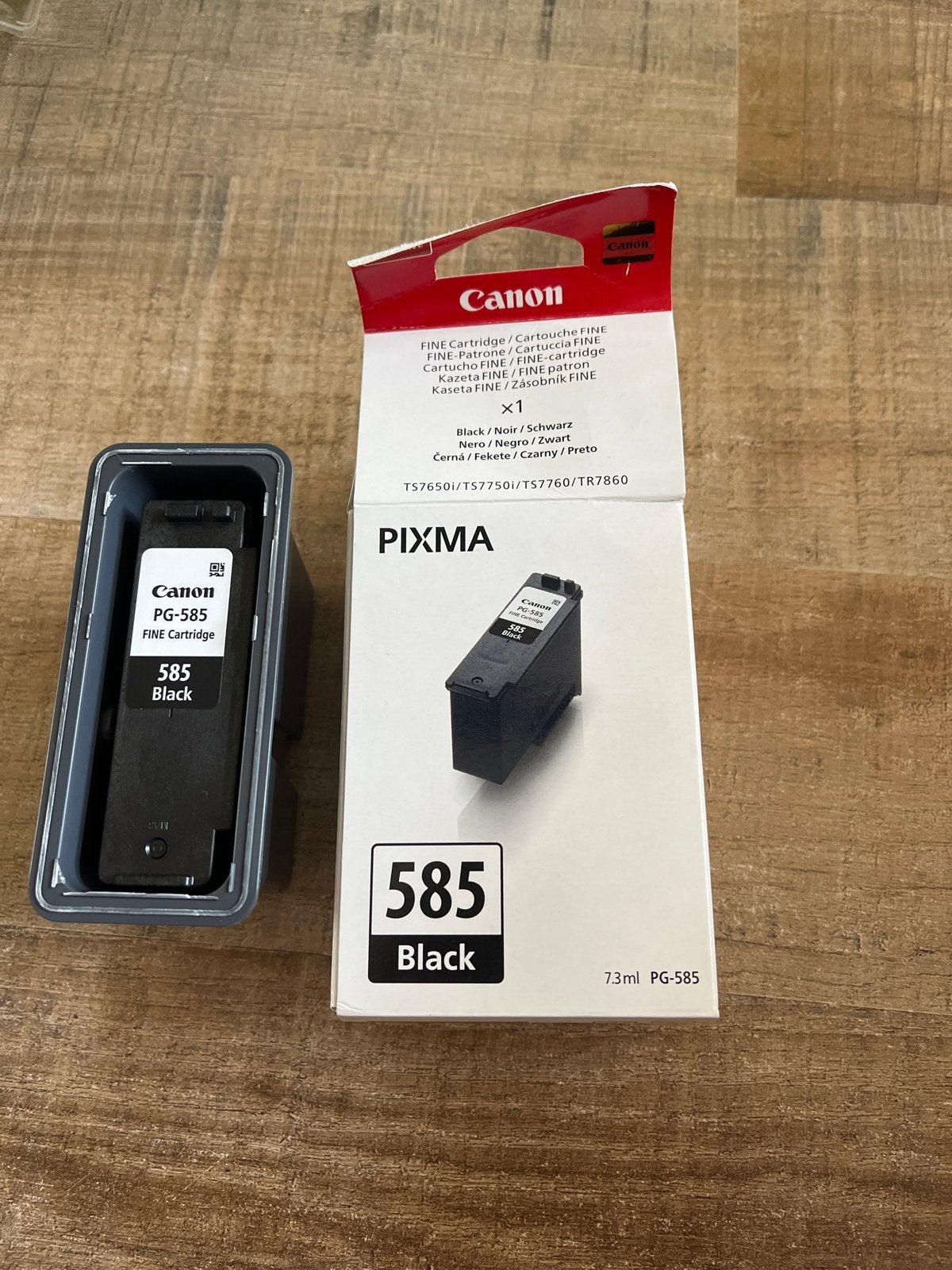 Canon Pixma PG-585 Zwarte Cartridge - Nieuw, Ophalen of Verzenden, Nieuw, Cartridge