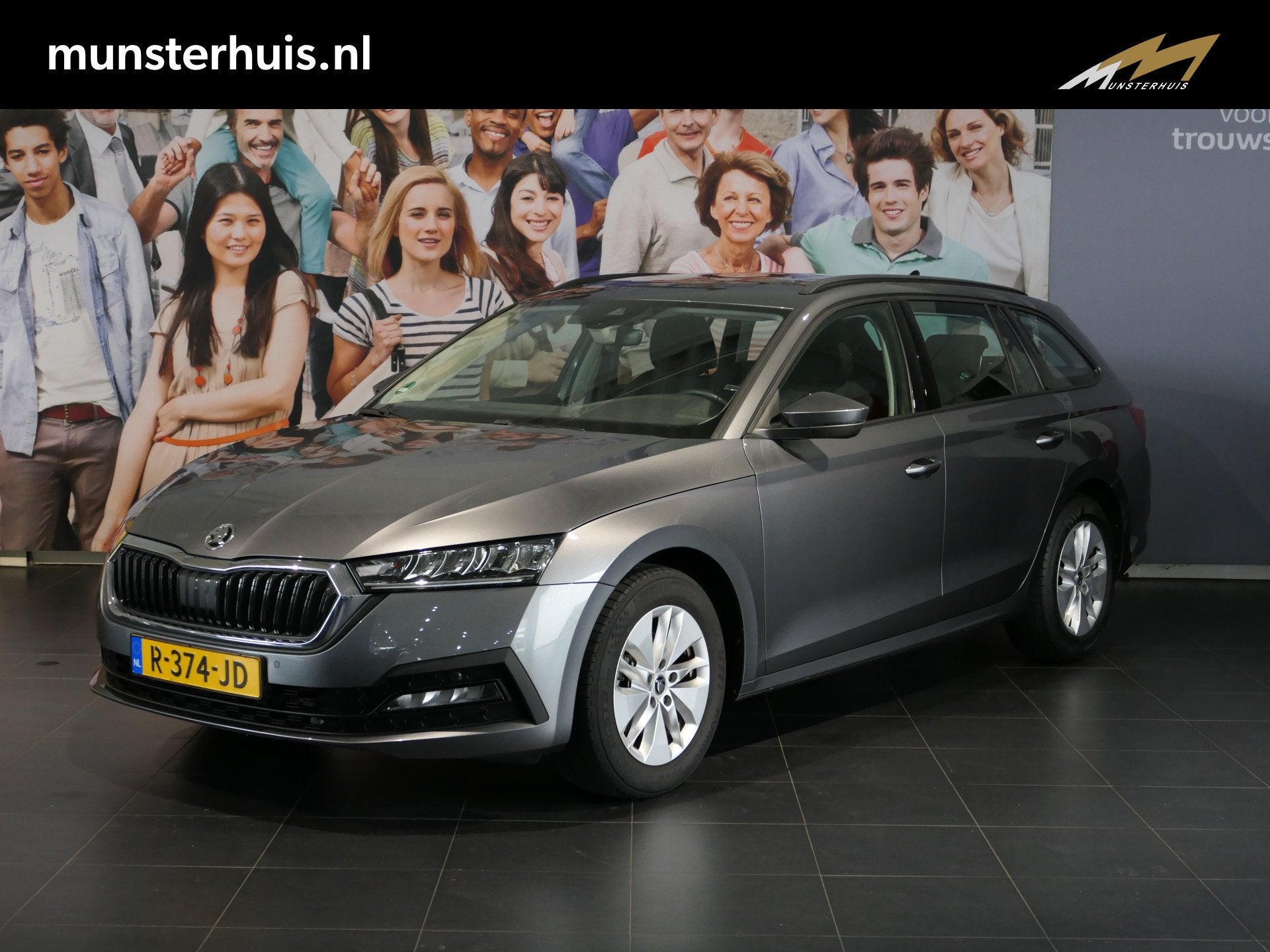 Skoda Octavia Combi 1.0 TSI Business Edition - Elektr koffer, Voorwielaandrijving, Stof, Gebruikt, Origineel Nederlands